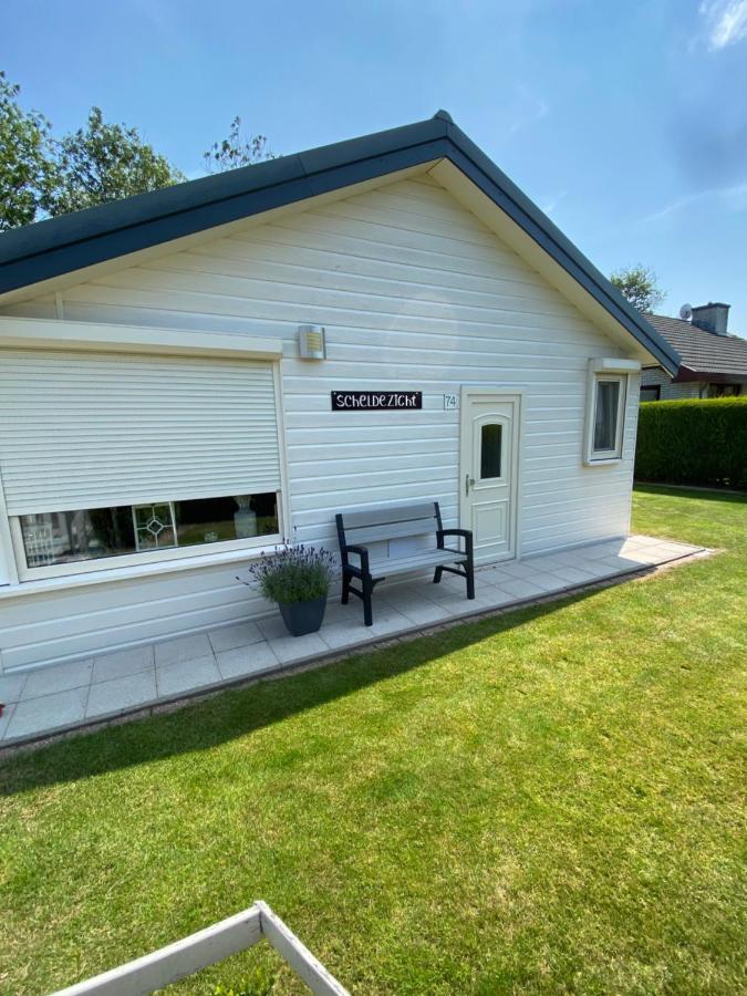 Bungalow Scheldezicht In Zeeland Dicht Bij Zee Scherpenisse Exteriér fotografie