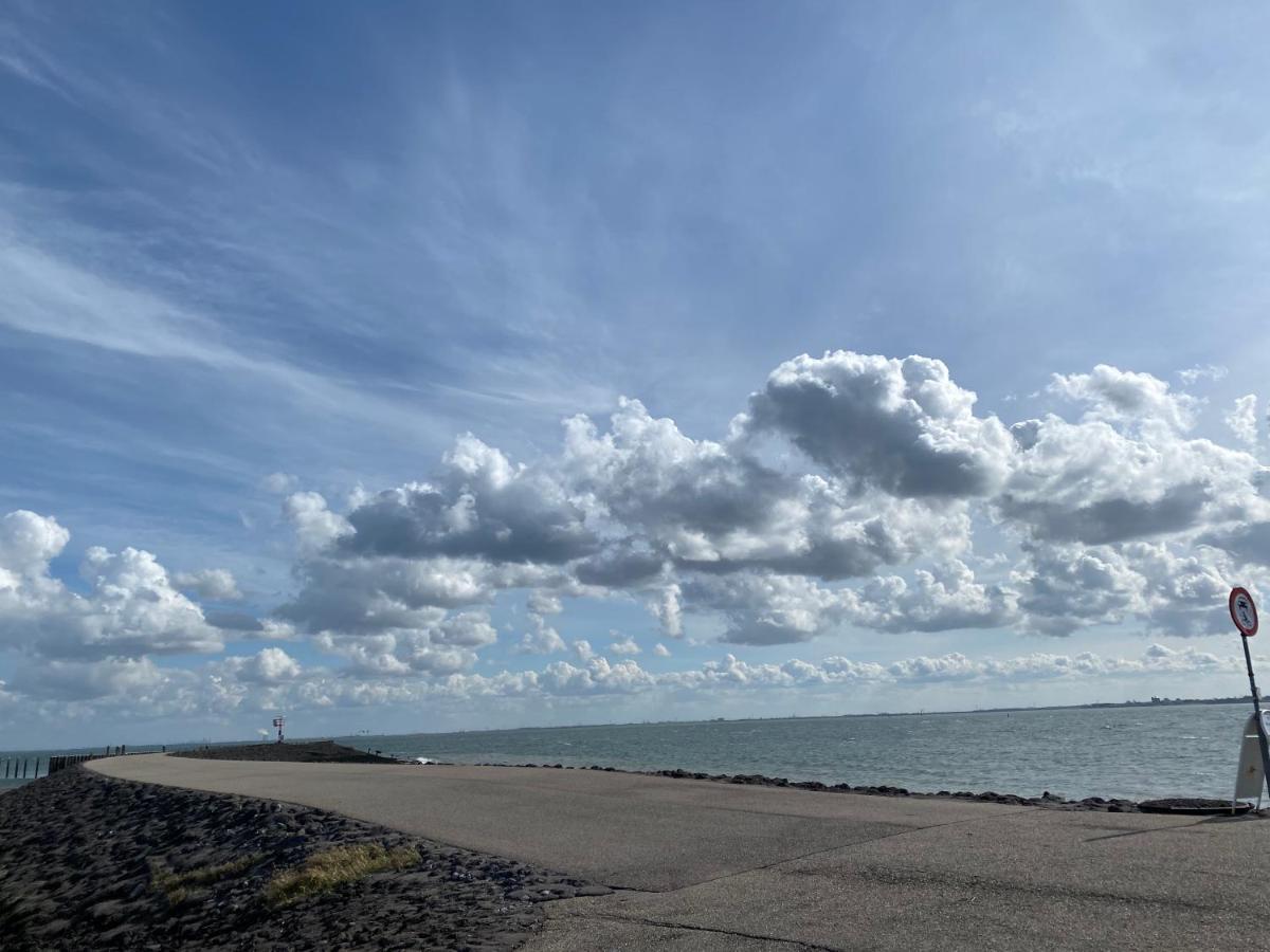Bungalow Scheldezicht In Zeeland Dicht Bij Zee Scherpenisse Exteriér fotografie