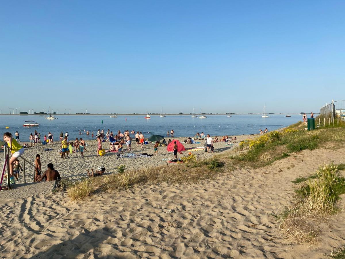 Bungalow Scheldezicht In Zeeland Dicht Bij Zee Scherpenisse Exteriér fotografie