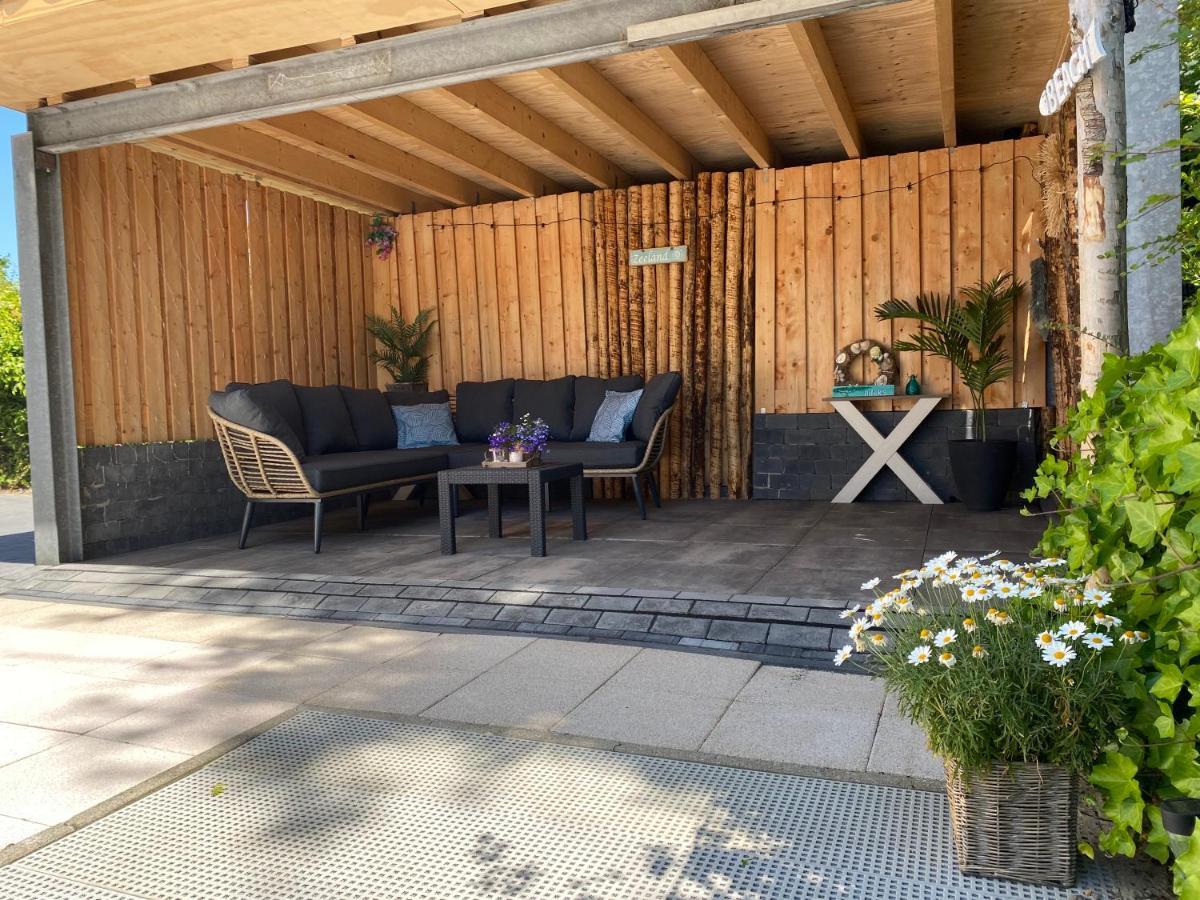 Bungalow Scheldezicht In Zeeland Dicht Bij Zee Scherpenisse Exteriér fotografie